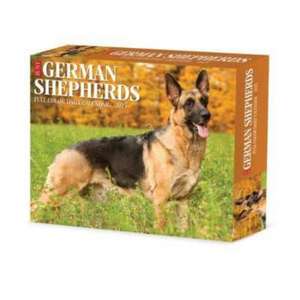 German Shepherds 2025 6.2 X 5.4 Box Calendar de Willow Creek Press