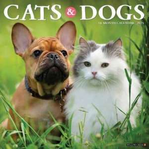 Cats & Dogs 2025 12 X 12 Wall Calendar de Willow Creek Press