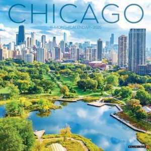 Chicago 2025 12 X 12 Wall Calendar de Willow Creek Press