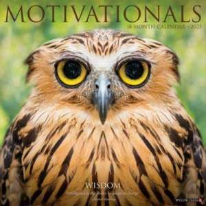 Motivationals 2025 12 X 12 Wall Calendar de Willow Creek Press