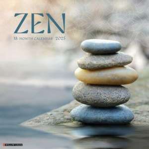 Zen 2025 12 X 12 Wall Calendar de Willow Creek Press