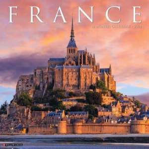 France 2025 12 X 12 Wall Calendar de Willow Creek Press