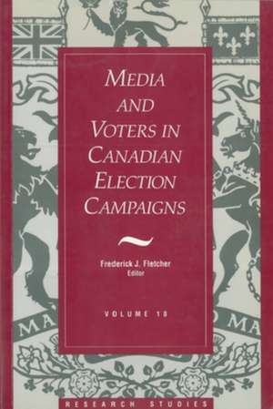 Media and Voters: Volume 8 Participation and Involvement de Frederick J. Fletcher