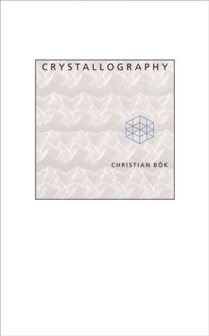 Crystallography de Christian Bok