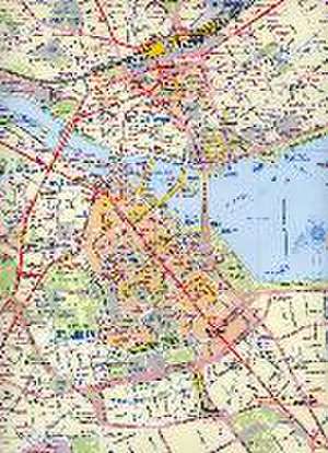 Geneva (Switzerland) City Map 1 : 7 000 / Switzerland 1 : 360 000