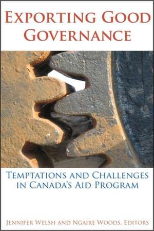 Exporting Good Governance de Jennifer Welsh