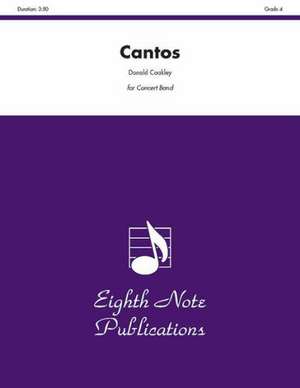 Cantos: Conductor Score & Parts de Donald Coakley