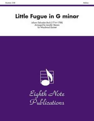 Little Fugue in G Minor: Score & Parts de Johann Sebastian Bach