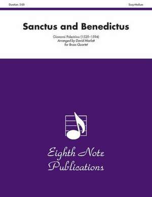 Sanctus and Benedictus: Score & Parts de Giovanni Pierluigi Da Palestrina