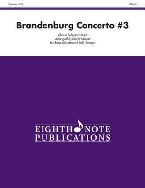 Brandenburg Concerto #3: Score & Parts de Johann Sebastian Bach