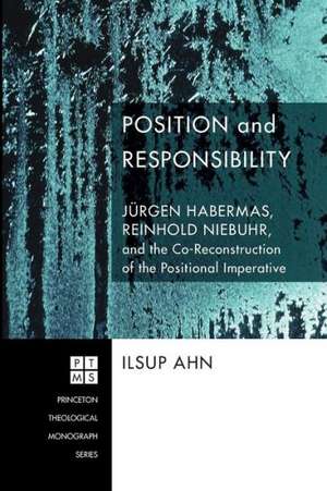 Position and Responsibility de Ilsup Ahn