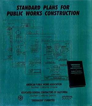 Standard Plans for Public Works Construction de BNI Building News