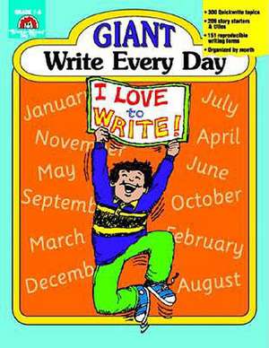 Giant Write Every Day de Evan-Moor Educational Publishers