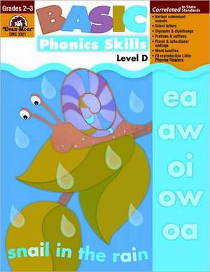 Basic Phonics Skills, Level D: EMC 3321 de Martha Cheney