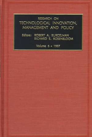 Research on Technological Innovation, Management and Policy de H. Chesbrough