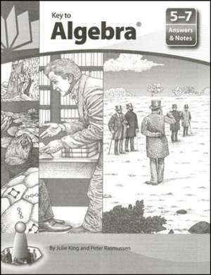 Key to Algebra, Books 5-7, Answers and Notes de N/A McGraw Hill