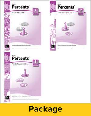 Key to Percents, Books 1-3 Set de N/A McGraw Hill