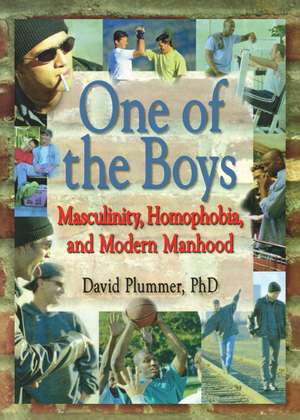 One of the Boys: Masculinity, Homophobia, and Modern Manhood de David Plummer