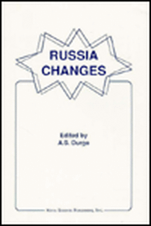 Russia Changes: The Events of August 1991 & the Russian Constitution de A S Durgo