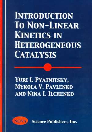 Introduction to Non-Linear Kinetics in Heterogeneous Catalysis de Yuri I Pyatnitsky