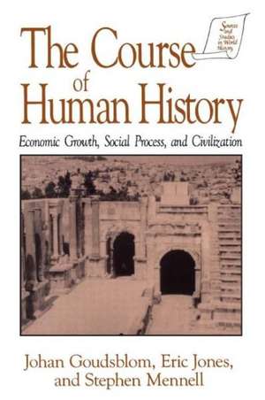 The Course of Human History:: Civilization and Social Process de Johan Goudsblom