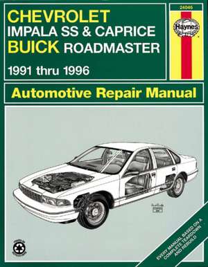 Chevrolet Impala SS & Caprice & Buick Roadmaster (91 – 96) de Haynes