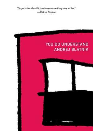 You Do Understand de Andrej Blatnik