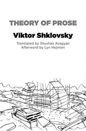 Theory of Prose de Viktor Shklovsky