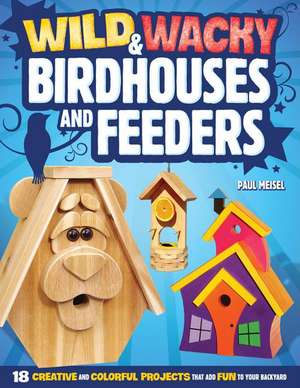 Wild & Wacky Birdhouses and Feeders: 18 Creative and Colorful Projects That Add Fun to Your Backyard de Paul Meisel