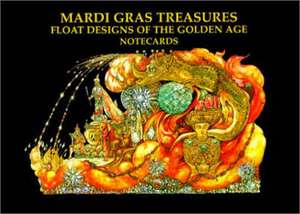 Mardi Gras Treasures: Float Designs of the Golden Age Notecards de Henri Schindler