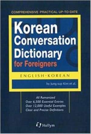 Korean Conversation Dictionary de Jungsup Kim