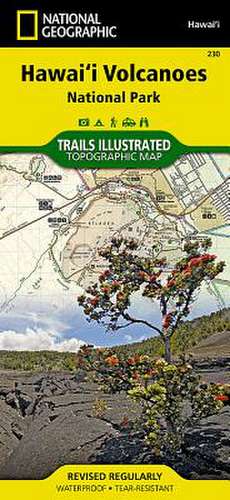 Hawaii Volcanoes National Park: Trails Illustrated National Parks de National Geographic Maps