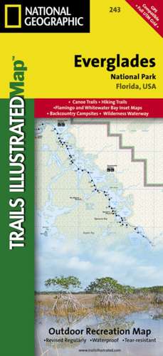 Everglades National Park: Trails Illustrated National Parks de National Geographic Maps