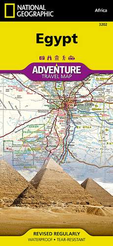 Egypt: Travel Maps International Adventure Map de National Geographic Maps