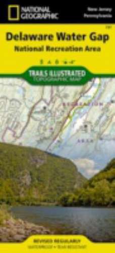 Delaware Water Gap: Trails Illustrated National Parks