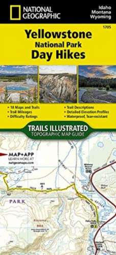 Yellowstone National Park Day Hikes de National Geographic Maps