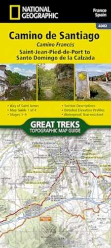 Camino de Santiago 1 de National Geographic Maps