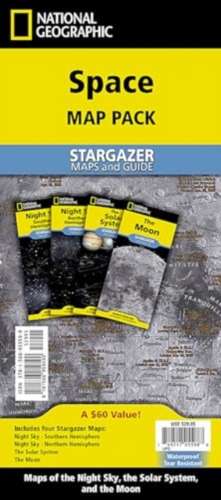 National Geographic Space (Stargazer Folded Map Pack Bundle) de National Geographic Maps