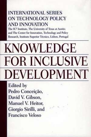 Knowledge for Inclusive Development de Pedro Conceição