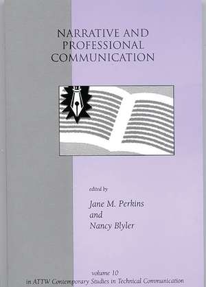 Narrative and Professional Communication de Jane Perkins