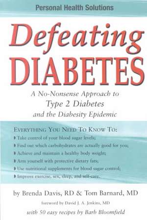 Defeating Diabetes de Thomas Barnard