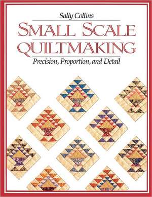 Small Scale Quiltmaking. Precision, Proportion, and Detail - Print on Demand Edition de Sally Collins