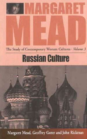 Russian Culture de Margaret Mead