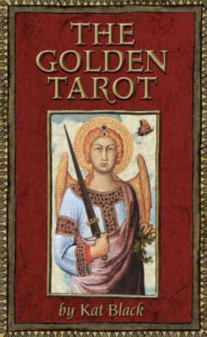 The Golden Tarot [With W 120 Page Book] de Kat Black