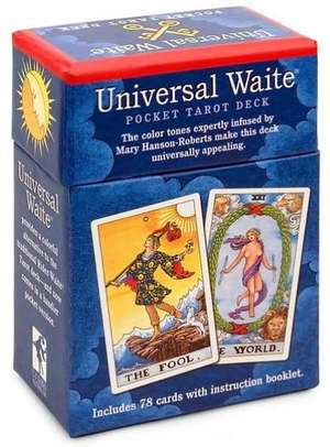 Universal Waite Pocket Tarot Cards de Mary Hanson-Roberts