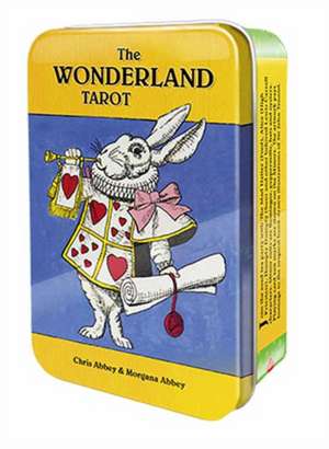 The Wonderland Tarot in a Tin de Morgana Abbey