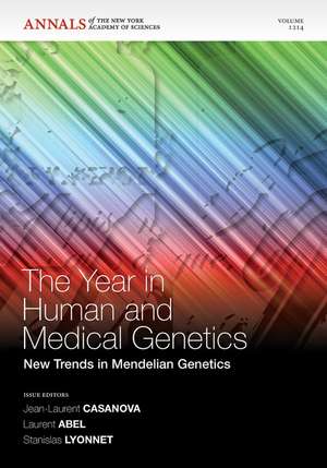 The Year in Human and Medical Genetics de JL Casanova