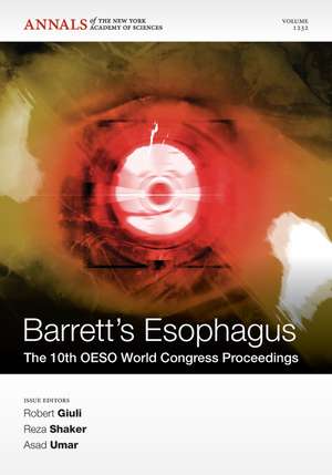 Barrett′s Esophagus – The OESO Conference Proceedings de R Giuli