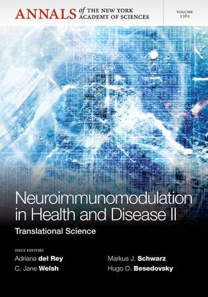 Neuroimunomodulation in Health and Disease II – Translational Science de A del Rey