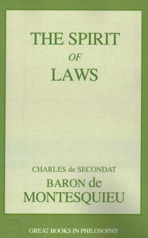 The Spirit of Laws de Charles de Secondat